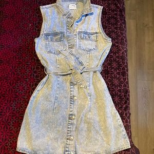 Denim dress
